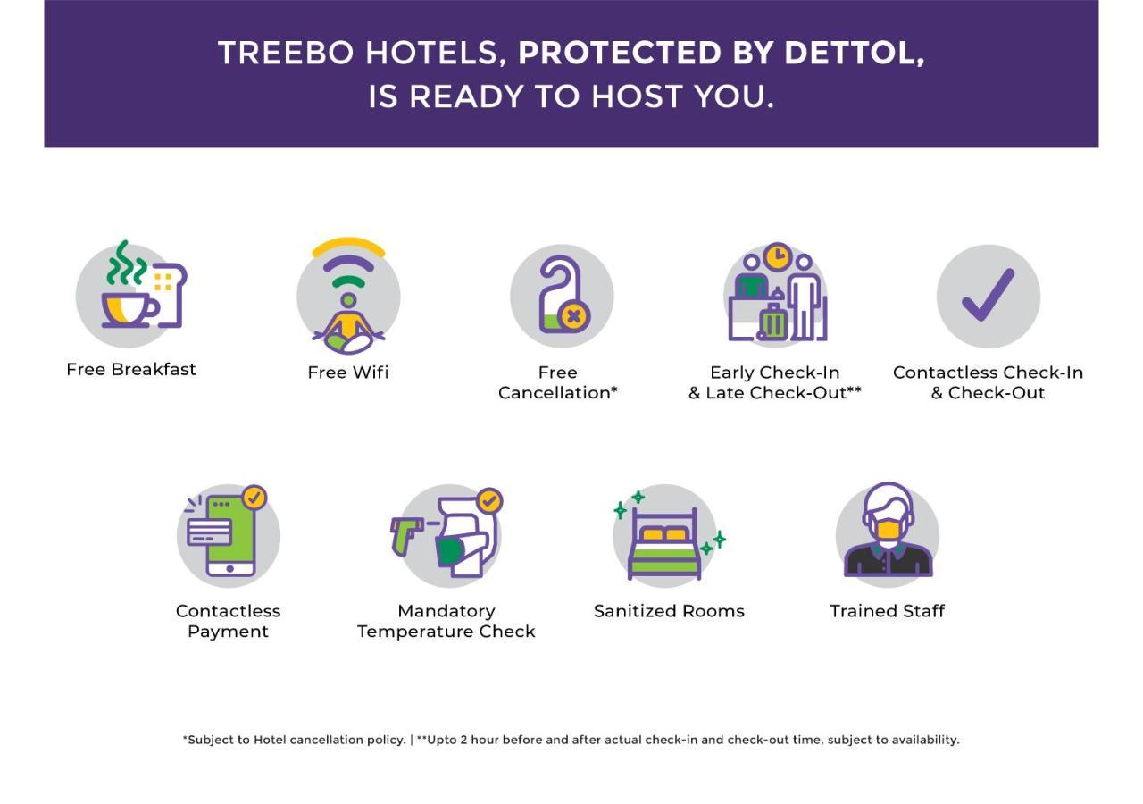 Treebo Trend Wedding Bells Kanpur Hotel Exterior foto